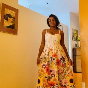 Robe en coton - Broderie anglaise